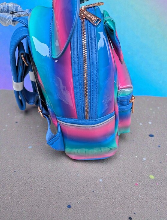 Disney Loungefly Rainbow Ombre Mini Backpack (NWT) main image 7